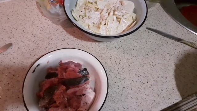 ВКУСНЕЙШАЯ Картошка с рыбой в духовке