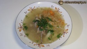 Щи из квашеной капусты - Sauerkraut soup