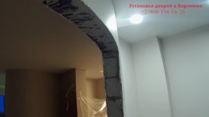 Ставлю дверь в КРУГЛЫЙ ПРОЁМ! Обзор интересной квартиры!