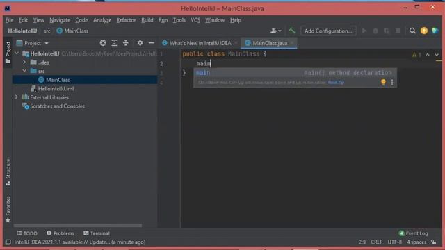Create your first Java project with IntelliJ IDEA 2021 смотреть онлайн