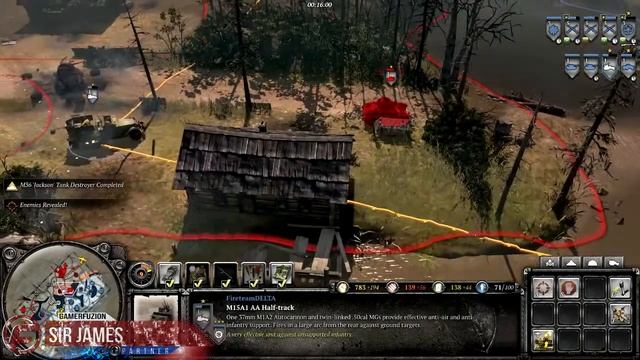Company of Heroes 2 - The Western Front Armies Walkthrough Part 4 смотреть онлайн
