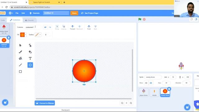 How to make a Space Fighter Game in Scratch (2022 ) | Tutorial