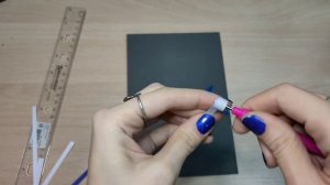 Мастер-класс Открытка в технике квиллинг "Снежинка"