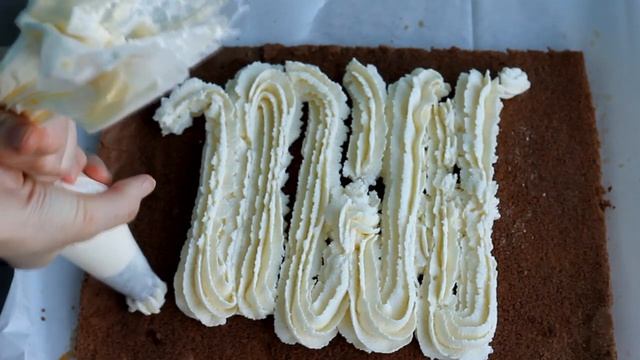 Шоколадный Рулет с Творожной Начинкой ? смотреть онлайн