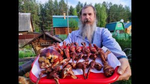 Как закоптить курицу,цыплёнка,крылышки горячим копчением