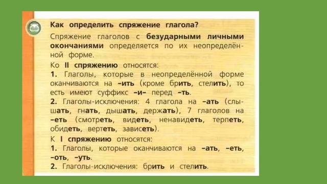 Правописание безударных личных окончаний глаголов в настоящем и в будущем времени