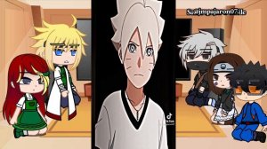 Minatos team + kushina react to the uzumaki siblings 3/3