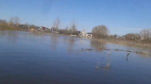 село Новая Усмань, Воронежская область, река Усманка разлив