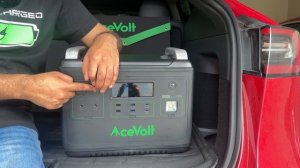 Portable Power Station W/Supercharging AceVolt Campower 2000(Charge Ebikes & Electronics Anywhere)