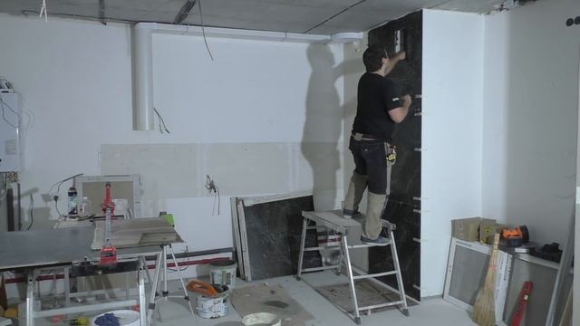 Укладка керамогранита крупного формата 900х900мм!) смотреть онлайн