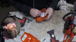 Husqvarna 450 Chainsaw Starter Repair