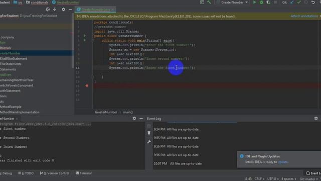Java programming Compare three numbers смотреть онлайн