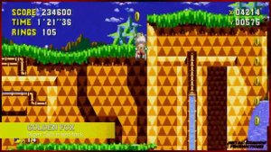 Super Sonic in Sonic CD Release (Sonic CD 2011 PC Mod)