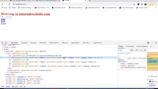 Basic Routing in Angular | Angular Router | Angular 10 Tutorials in Hindi | Part-24 | #withMe смотреть онлайн