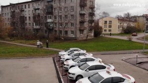 Ножничные парковочные подъемники