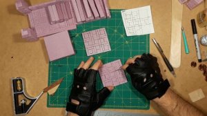 Building Basic 3in XPS foam Dungeon gaming Tiles for Dungeons & Dragons, Warhammer, Pathfinder