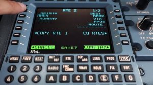 Sukhoi SuperJet 100 FMS Programming: Take off preparation
