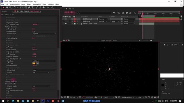 [New] Audio React with Trapcode Particular - After Effects Tutorial @AMMotions