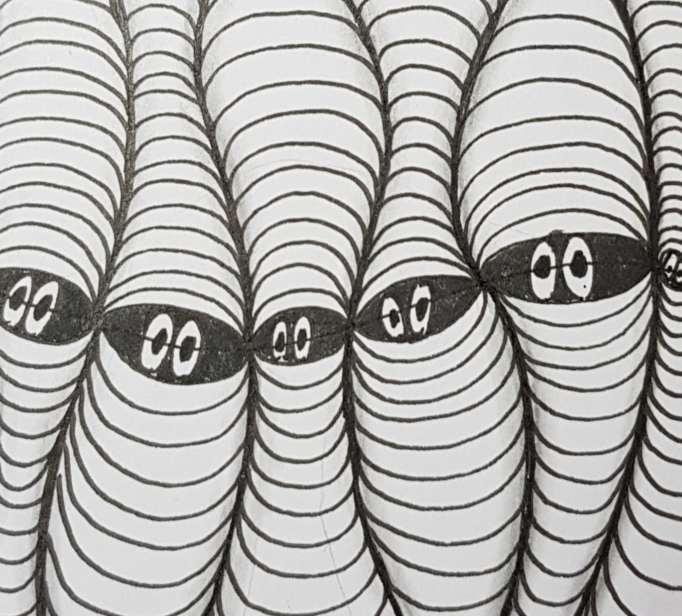 Зентангл / танглы
Рисуем пошагово тангл: Bulging смотреть онлайн