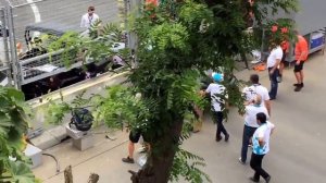 Баку Формула 1.Трасса, проба трассы