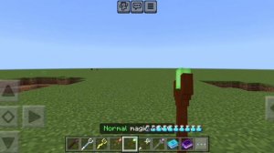 Мод на магические посохи для Minecraft Bedrock (Magic Madness).