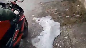 Очень громкий выхлоп Suzuki gsxr 1000