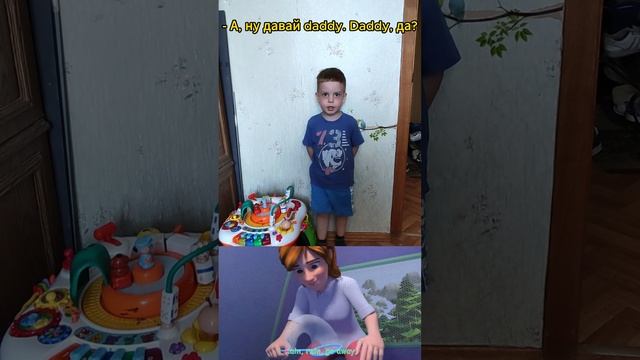 Английский по песням #английскийсдетьми, #учиманглийский, #английскийязык, #shorts