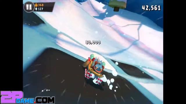 Angry Birds Go! subzero xmas Track1 Versus HARO Walkthrough [IOS] смотреть онлайн