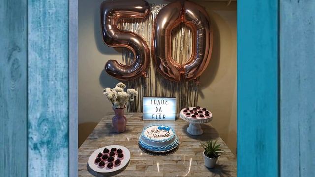 🎉 FESTA 50 ANOS - DICAS /IDEIAS DE DECORAÇÃO смотреть онлайн