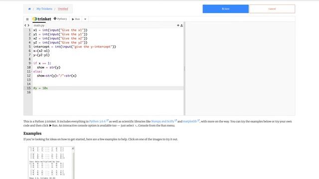 Calculating Linear equations with Python programming смотреть онлайн