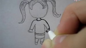 МАСТЕР КЛАСС. РИСУЕМ СЕСТРИЧКУ ИРЫ. СВОИМИ РУКАМИ. БУМАЖНЫЙ МИР. МАЛИНКА ПРУЖИНКА