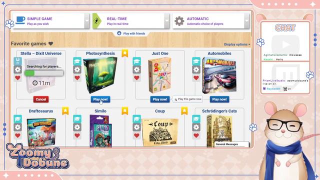 [Board Game Arena] Playing 7 Wonders and More! смотреть онлайн