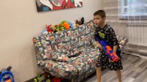 Nerf War MelBoSe Nerf VS Michael Myers в реальной жизни