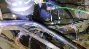 Установка подогревателя тосола на ауди 100 2.3и дополнительной помпы.