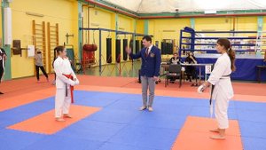 Карате сётокан. Краевые соревнования по карате ВБЕ. 12 декабря 2021. Девочки 13 лет. Кумите - 01.