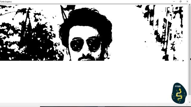 Ranbir Kapoor Using Python Sketchpy Code | Python Programming Hub