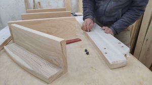 Making a wooden wall shelf | DIY | Полка для кухни своими руками