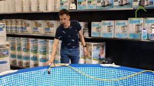 ??Подготовка и наполнение бассейна INTEX | Аксессуары | Дополнительное оборудование | Советы