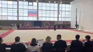 12-18, вольтиж, смешанная пара Айрапетян Варвара, Максютов Кирилл