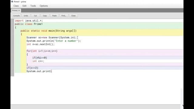 Prime Number Java Code смотреть онлайн