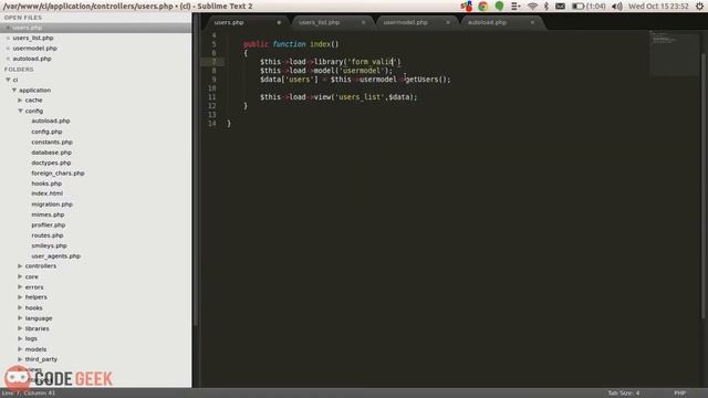 Basic Codeigniter Tutorials - About Autoload смотреть онлайн