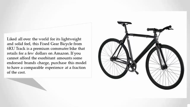 Best Fixed Gear Bikes Under $500 смотреть онлайн