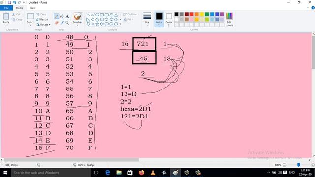 Java Program To  Convert Decimal Number To Hexadecimal Number (Hindi)