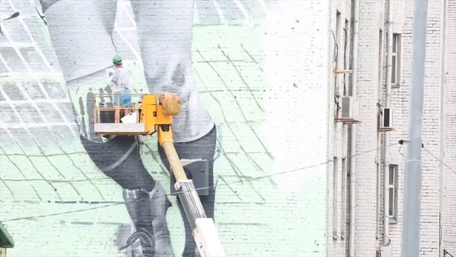 GRAFFITI STREETART ART АРТ ГРАФФИТИ СТРИТАРТ НА СТЕНАХ ДОМОВ УСЛУГИ АВТОВЫШКА АРЕНДА АВТО ВЫШКА