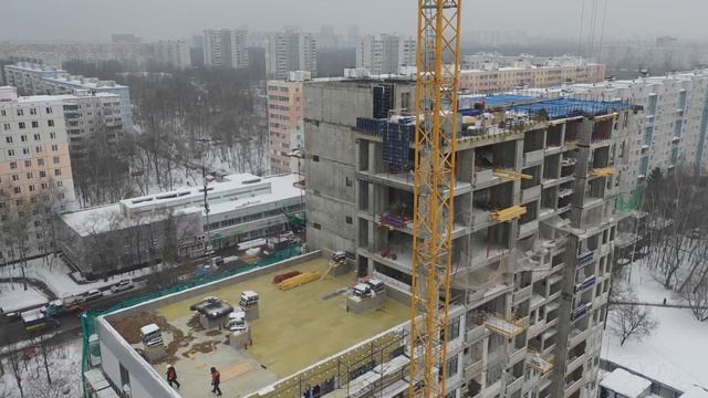 Ход строительства - Счастье в Лианозово. Январь 2019