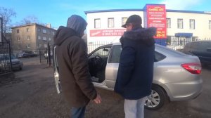 Лада Гранта Классик Лифтбек рислинг. Выдача.