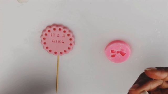 How To Make Cake Topper Picks For A Baby Shower