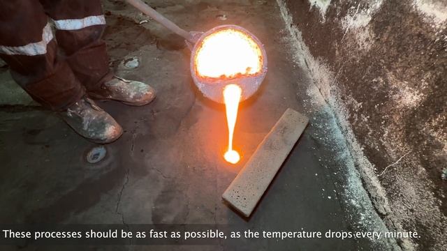 How do they melt iron at 1,538 °C and cast it? смотреть онлайн