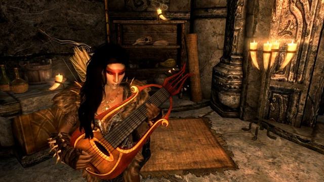 Skyrim become a bard (morrowind) смотреть онлайн