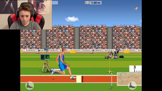 I CAN’T RUN!!!!! | Ragdoll Runners смотреть онлайн